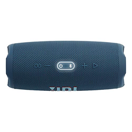 JBL CHARGE 5 - Portable Bluetooth Speaker with IP67 Waterproof and USB Charge out - Blue (Renewed) - Reconditioned