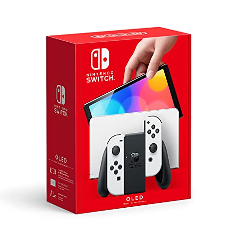 Nintendo Switch - OLED Model w/ White Joy-Con