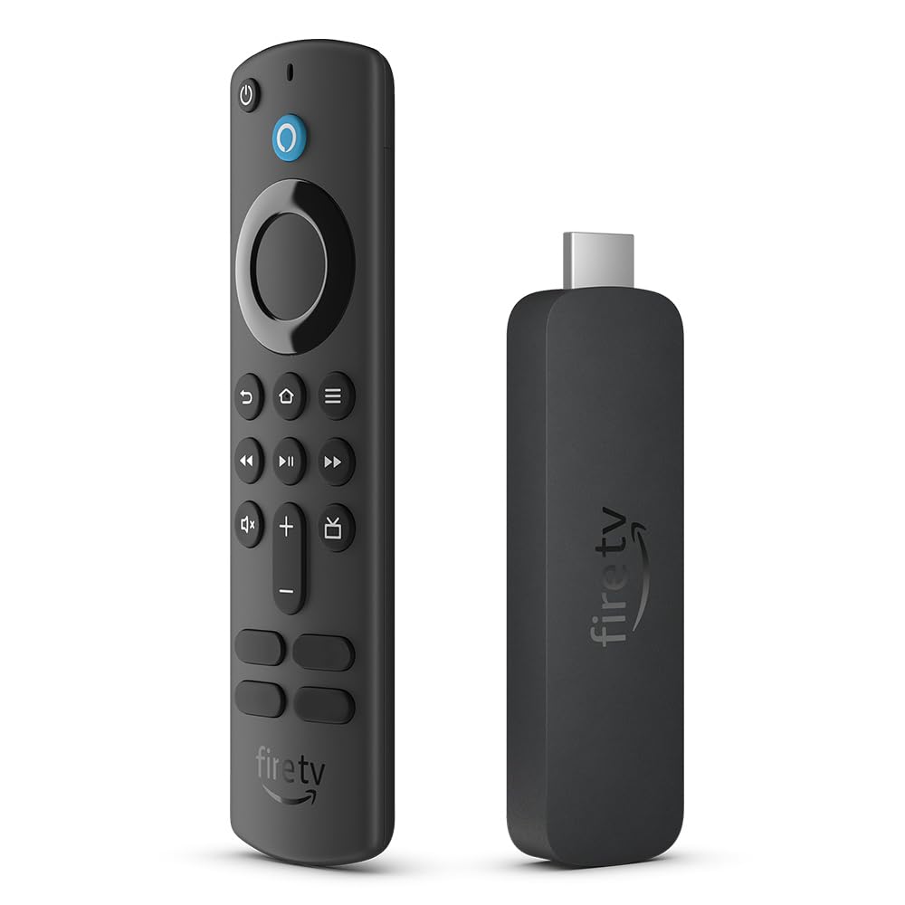 Amazon Fire TV Stick 4K streaming device (older model), more than 1.8 million movies and TV episodes, supports Wi-Fi 6, watch free & live TV