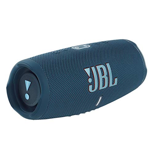 JBL CHARGE 5 - Portable Bluetooth Speaker with IP67 Waterproof and USB Charge out - Blue (Renewed) - Reconditioned