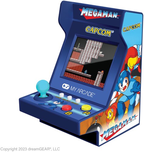 My Arcade Pico Player 3.75" Mega Man Portable Retro Arcade (6 Games in 1)