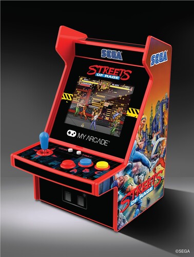 My Arcade Micro Player Pro 6.8" Streets of Rage Portable Retro Arcade (3 Games in 1)
