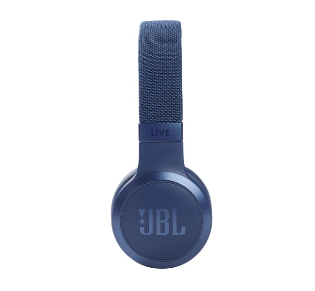 JBL Live 460NC Wireless Noise Cancelling On-Ear Headphones - Blue