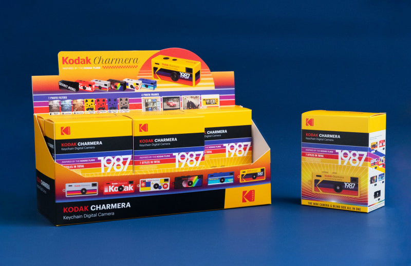 Kodak Charmera Keychain Mini Digital Camera Blind Box - 6 Pack