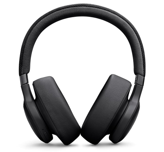 JBL Live 770NC Wireless Adaptive Noise Cancelling Over-Ear Headphones - Black