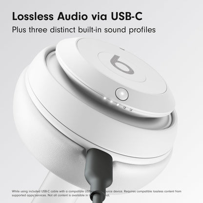 Beats Studio Pro Wireless Noise Cancelling Over-Ear Headphones - White