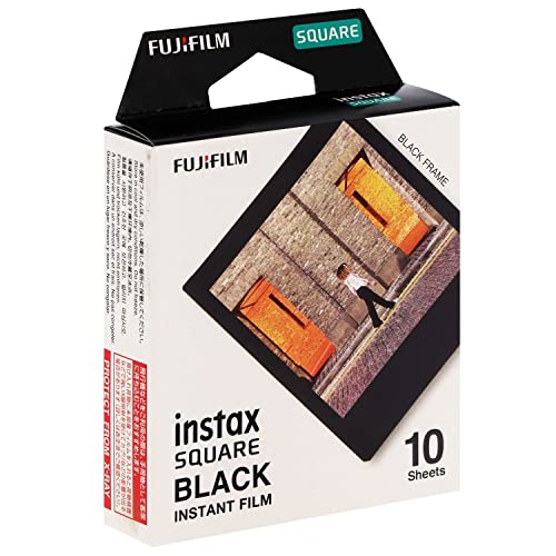 Fujifilm Instax Square Black Film - 10 Exposures