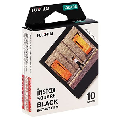 Fujifilm Instax Square Black Film - 10 Exposures