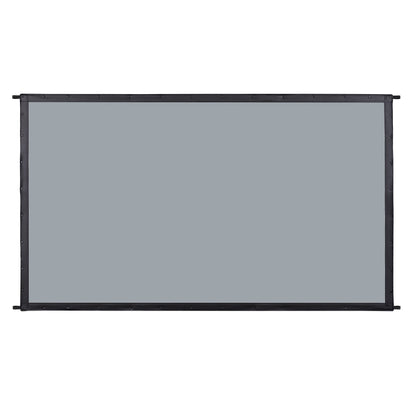 KODAK 150” Replacement Dual Projector Screen | Fast Fold Gray Front & Rear Projection Backdrop for Outdoor & Indoor Movies | Easy Clean, Glare Proof, Wrinkle Free Fabric