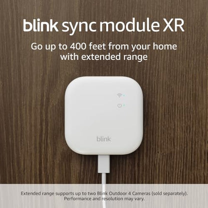 Blink Sync Module XR (newest model) - System hub for all Blink devices, go up to 400 feet from your home with extended range for Outdoor 4