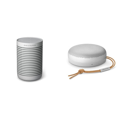Bang & Olufsen Beosound Explore Wireless Outdoor Bluetooth Speaker + Beosound A1 (2nd Generation) Portable Waterproof Bluetooth Speaker
