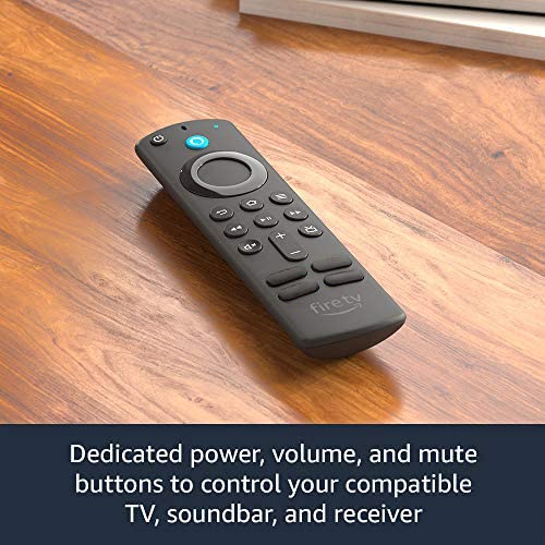 Amazon Fire TV Alexa Voice Remote (3rd Gen) with TV controls, Requires compatible Fire TV device, 2021 release