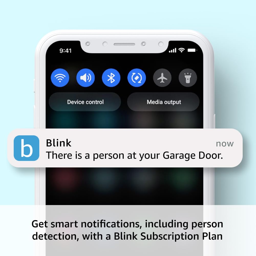 Blink Mini 2 (newest model) - Home Security & Pet Cameras with HD video, color night view, motion detection, two-way audio, and built-in spotlight - 2 cameras (White)