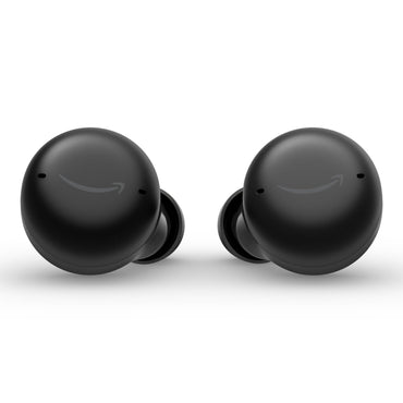 Amazon Echo Buds with Active Noise Cancellation (newest model), Wireless charging case, Black