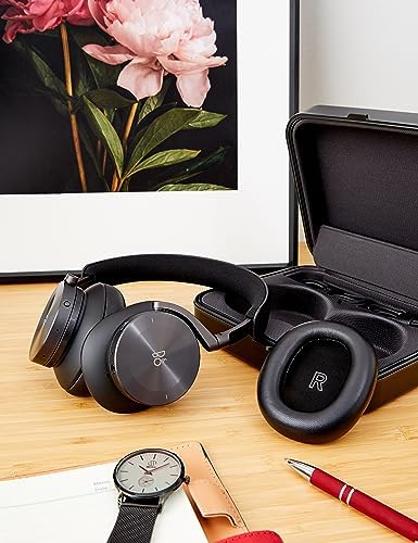 Bang & Olufsen Beoplay H95 Premium Comfortable Wireless Active Noise Cancelling (ANC) Over-Ear Headphones with Protective Carrying Case, RF, Bluetooth 5.1, Black