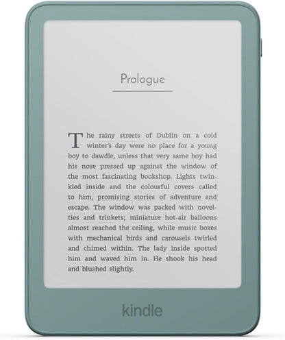 Amazon Kindle 32GB 6" Aluminum E-Reader (2026) No Ads - Seaglass Green
