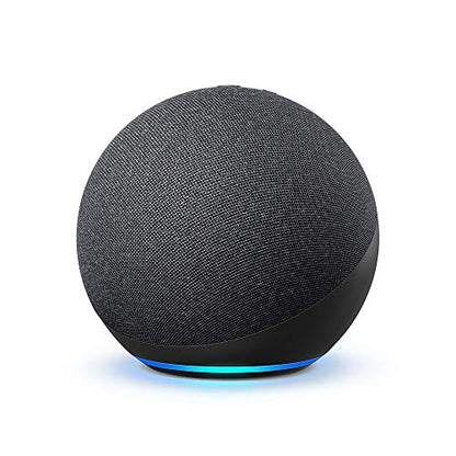 Echo (4th generation) International Version | With premium sound, smart home hub and Alexa | Charcoal