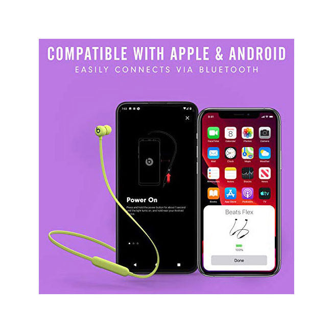 Beats Flex Wireless Earphones - Yellow