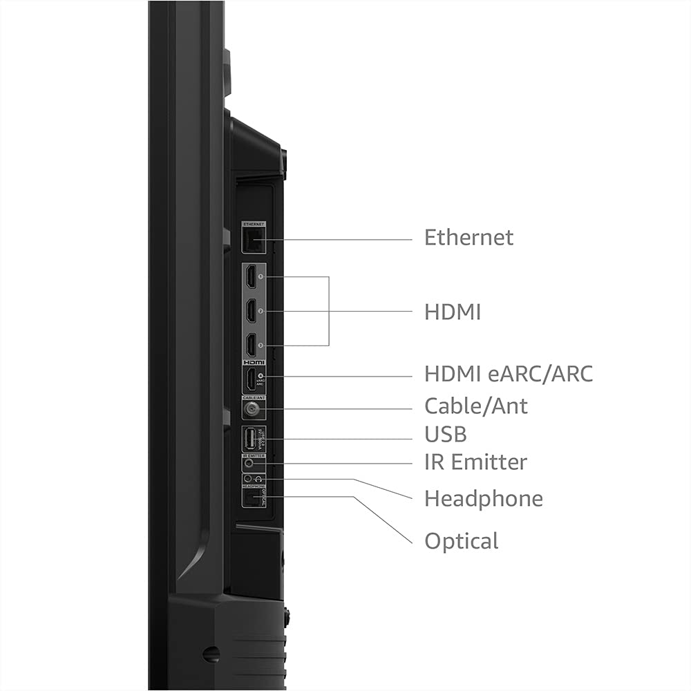 Amazon Fire TV 55" 4-Series 4K UHD smart TV with Alexa Voice Remote Enhanced, stream live TV without cable