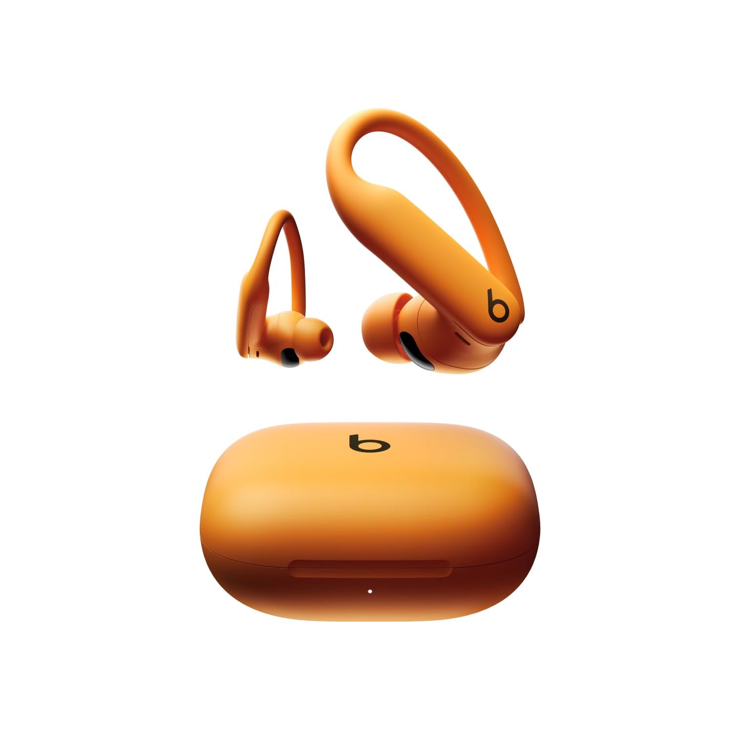 Beats Powerbeats Pro 2 Wireless Bluetooth Earbuds - Noise Cancelling, Heart Rate Monitor, IPX4, Up to 45H Battery & Charging Case, Works with Apple & Android - Electric Orange