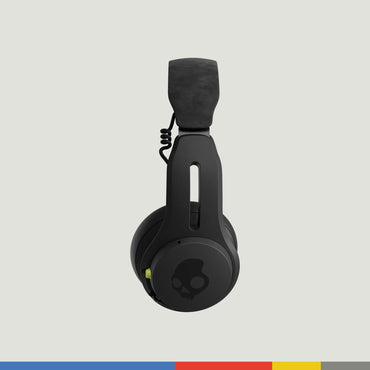 Skullcandy Icon ANC Wireless On-Ear Bluetooth Headphones, Active Noise Cancelling, Up to 60 Hours Battery, Sweat Water Resistant, Foldable and Durable, Microphone for iPhone Android - True Black