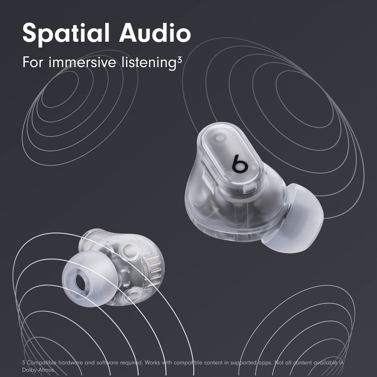 Beats Studio Buds+ (MQLK3LL/A) Transparent