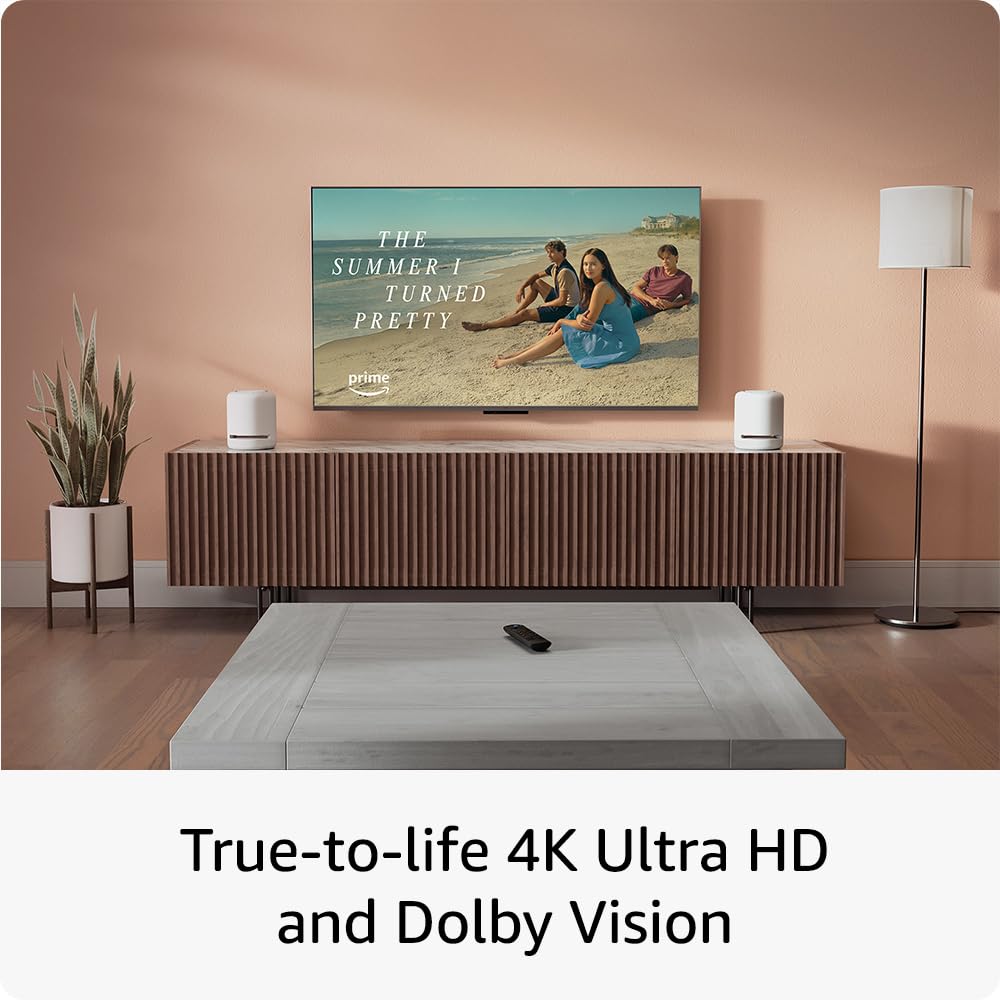 Amazon Fire TV Stick 4K streaming device (older model), more than 1.8 million movies and TV episodes, supports Wi-Fi 6, watch free & live TV