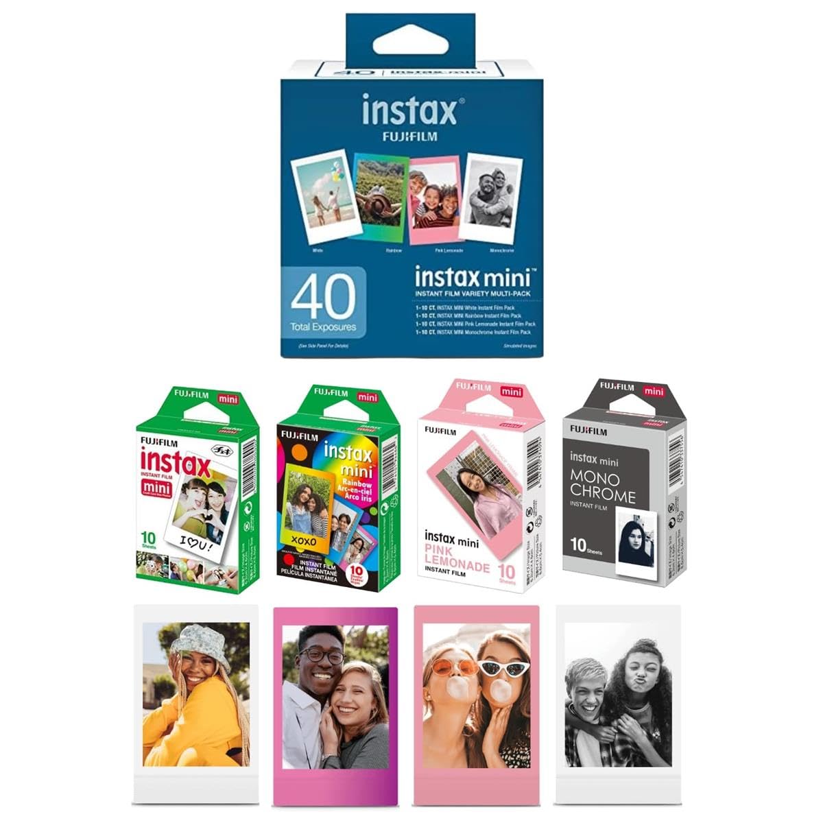 Fujifilm Instax Mini Variety Film Value Pack 40 Count