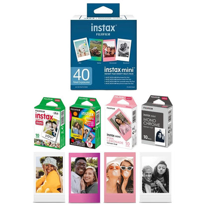 Fujifilm Instax Mini Variety Film Value Pack 40 Count