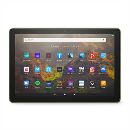 Amazon Fire HD 10 tablet, 10.1", 1080p Full HD, 64 GB, (2021 release), Olive