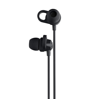Skullcandy Jib+ Wireless Earbuds, Bluetooth Headphones, Up to 6 Hrs Battery, Noise Isolating Fit, Sweat Resistant, Built-in Microphone, iPhone Android, Ear Gel Sizes Included for Custom Fit - Black