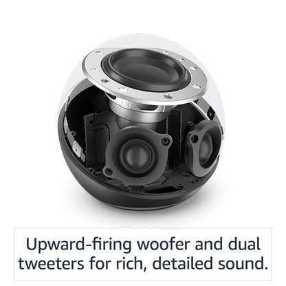 Echo (4th generation) International Version | With premium sound, smart home hub and Alexa | Charcoal