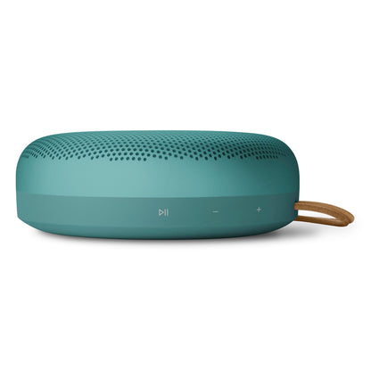 Bang & Olufsen Beosound A1 3rd Gen Portable Waterproof Bluetooth Speaker with 3 Microphones, Cradle to Cradle (C2C) Certified, Eucalyptus Green