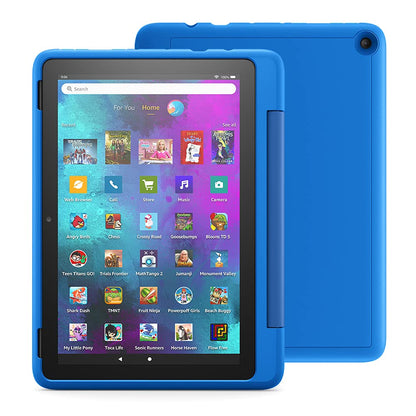 Amazon Fire HD 10 Kids Pro tablet, 10.1", 1080p Full HD, ages 6-12, 32 GB, named "Best Tablet for Big Kids" by Good Housekeeping, Sky Blue