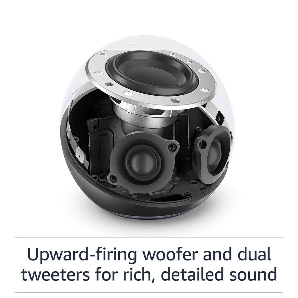 Amazon Echo (newest model), Alexa speaker with premium sound, Ideal for large bedrooms, living rooms and kitchens, Charcoal