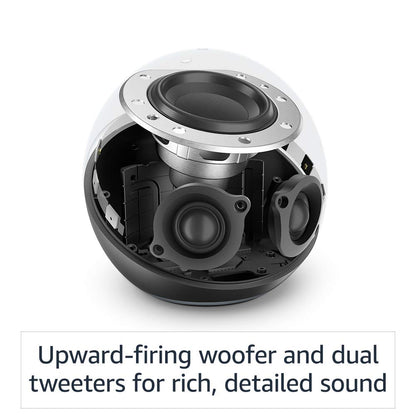 Amazon Echo (newest model), Alexa speaker with premium sound, Ideal for large bedrooms, living rooms and kitchens, Charcoal