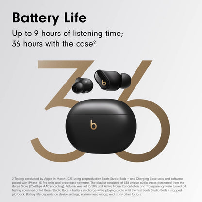 Beats Studio Buds+ (MQLH3LL/A) Black