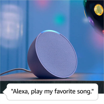Amazon Echo Pop (newest model), Our smallest Alexa speaker, Fits in any room, Midnight Teal