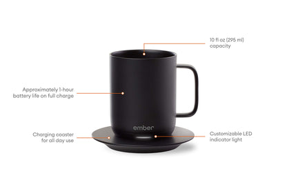 Ember Temperature Control Ceramic Mug