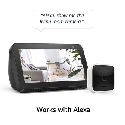 Blink Indoor - wireless, HD security camera with two-year battery life, motion detection, and two-way audio - 1 camera system