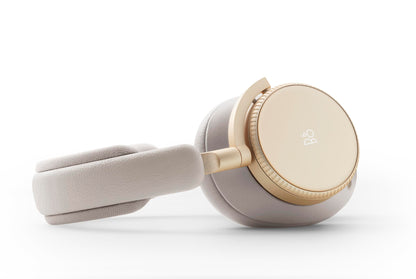 Bang & Olufsen Beoplay H100 Premium Wireless Active Noise Cancelling Over-Ear Headphones with Protective Carrying Case,Hourglass Sand