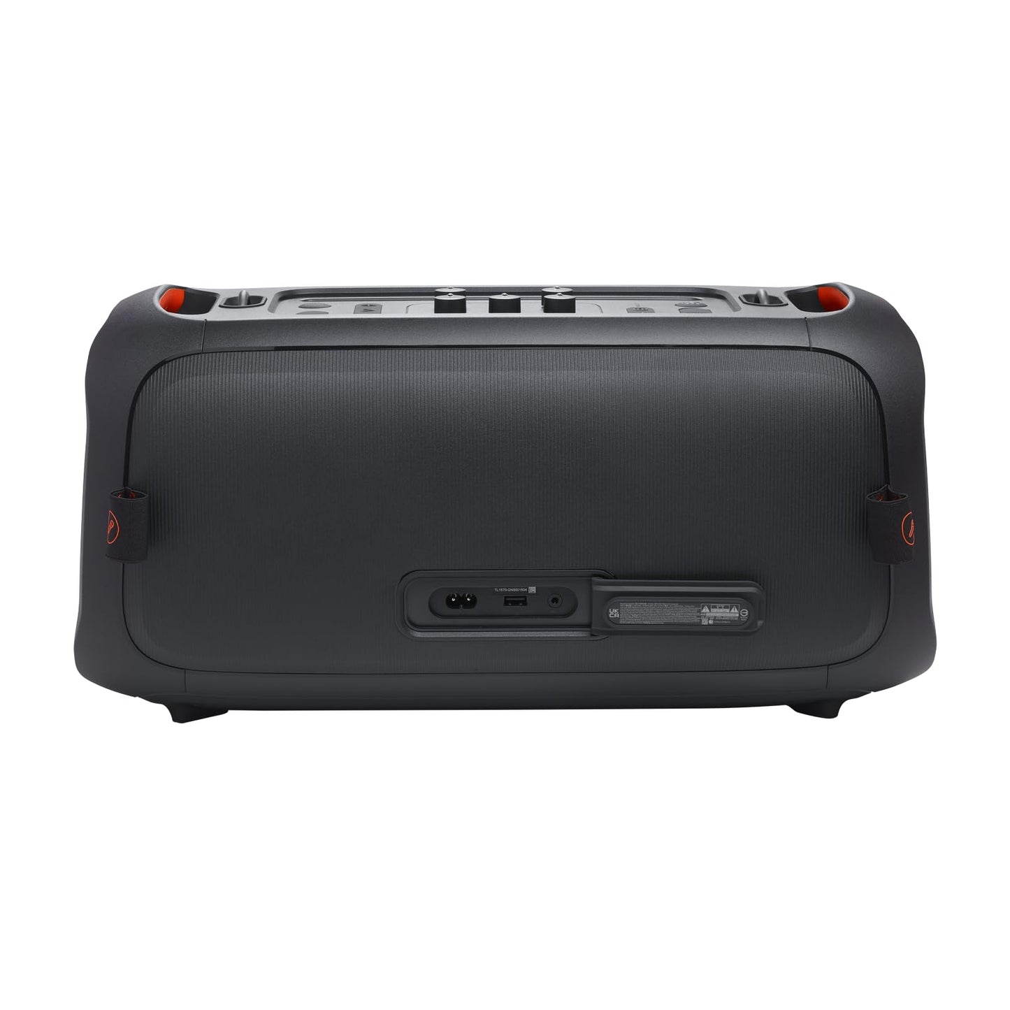 JBL PartyBox On-The-Go Essential - Portable Party Speaker with Built-in Lights and Wireless mic, Amazing Pro Sound, IPX4 splashproof Protection, 6 Hours of Playtime, Convenient Shoulder Strap