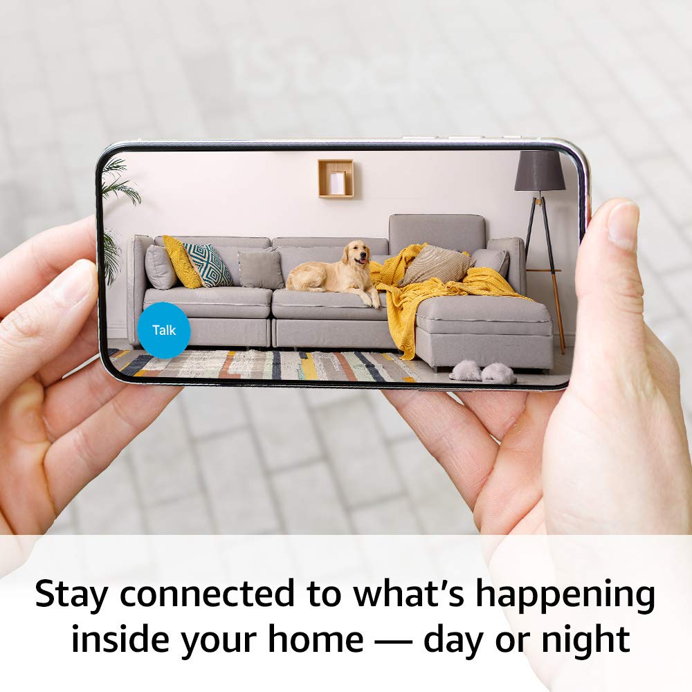 Blink Indoor - wireless, HD security camera with two-year battery life, motion detection, and two-way audio - 1 camera system
