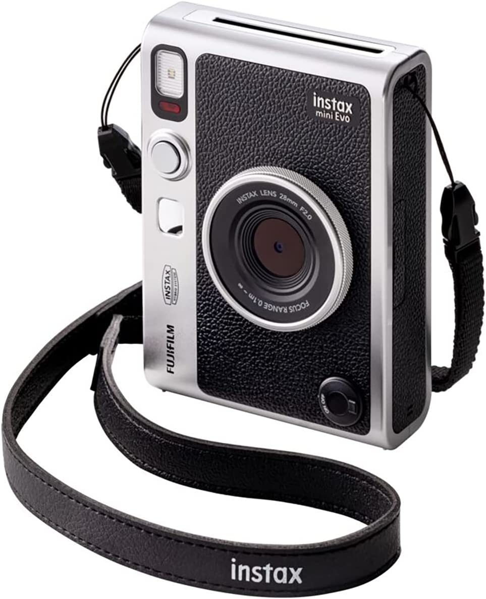 Fujifilm Instax Mini EVO Instant Camera - Black