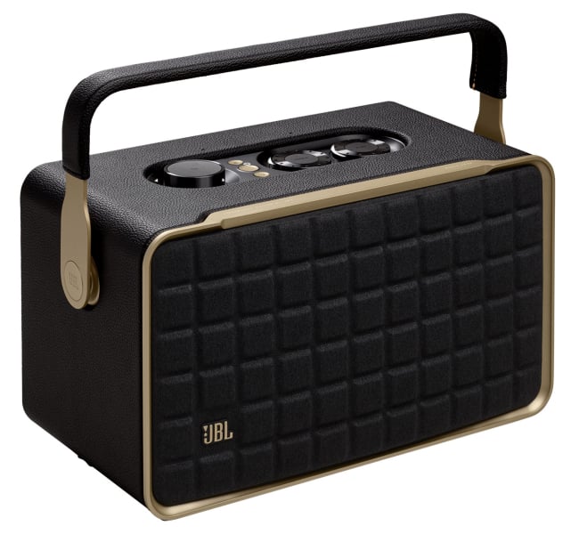 JBL Authentics 300 Portable Smart Home Speaker - Black