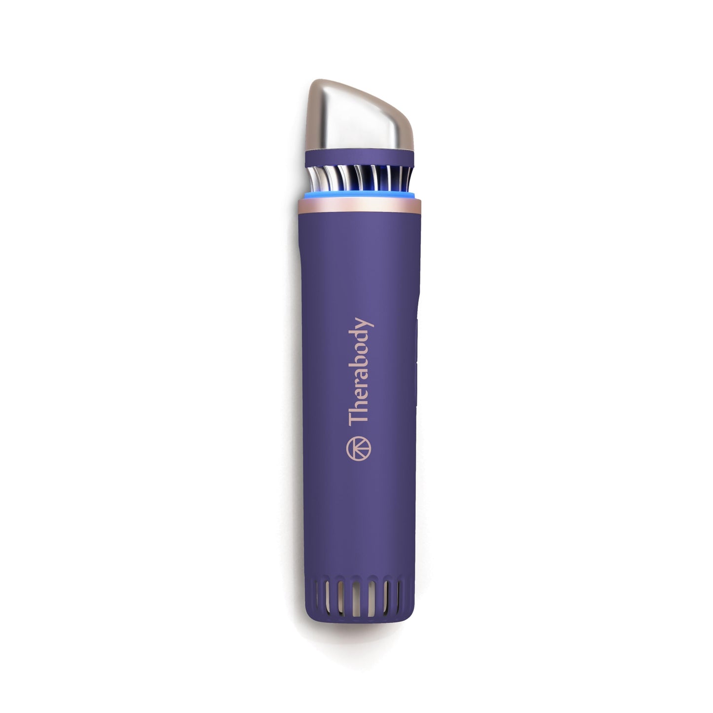 Therabody TheraFace Depuffing Wand - Cold and Heat Skincare Treatment to Depuff and Glow; Beauty Wand, Face Roller and Eye Massager for Eye Puffiness, Dark Circles and Skin Radiance (Indigo)