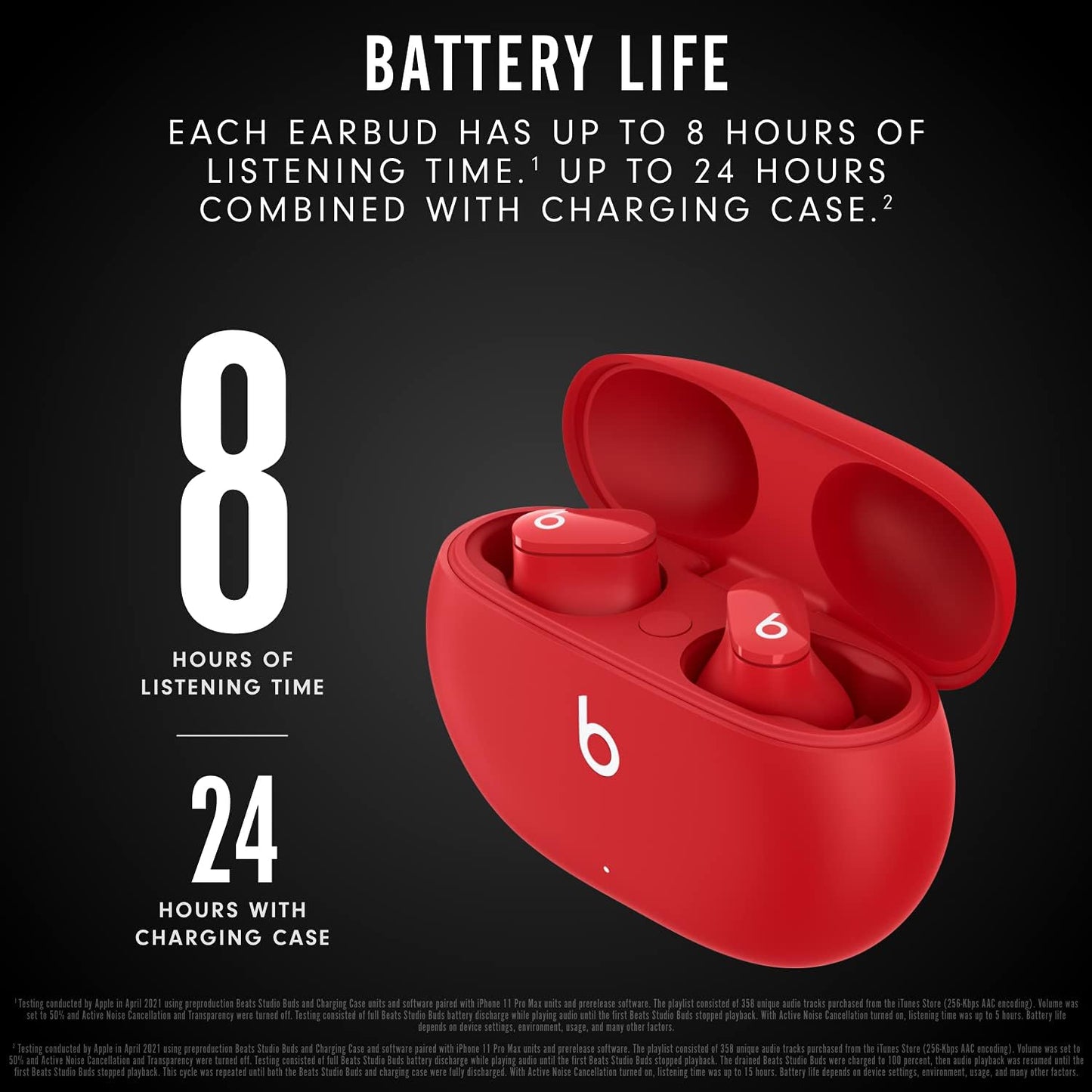 Beats Studio Buds (MJ4X3LL/A) Red