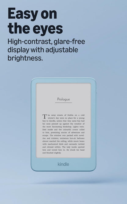 Amazon Kindle 32GB 6" Aluminum E-Reader (2026) No Ads - Alpine Sky
