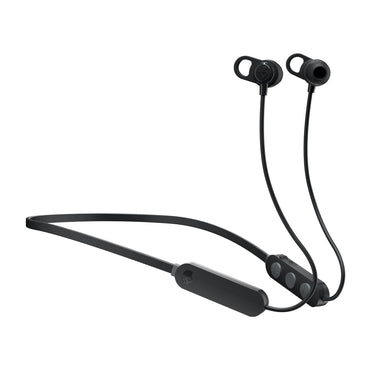Skullcandy Jib+ Wireless Earbuds, Bluetooth Headphones, Up to 6 Hrs Battery, Noise Isolating Fit, Sweat Resistant, Built-in Microphone, iPhone Android, Ear Gel Sizes Included for Custom Fit - Black