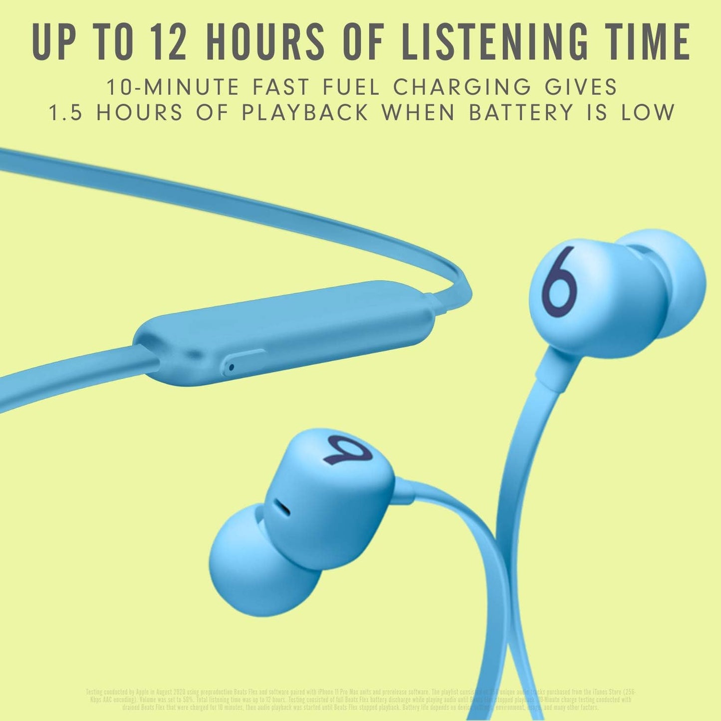 Beats Flex Wireless Earphones - Flame Blue